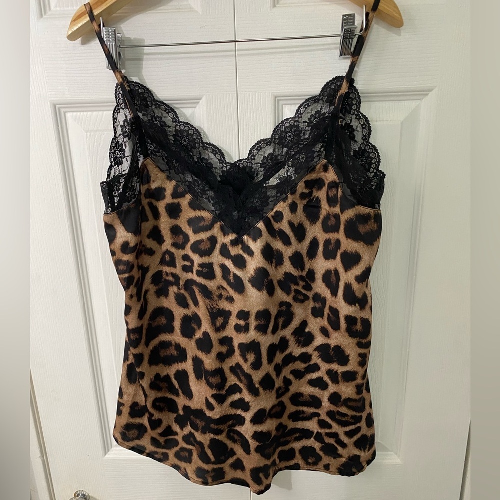 Leopard cami